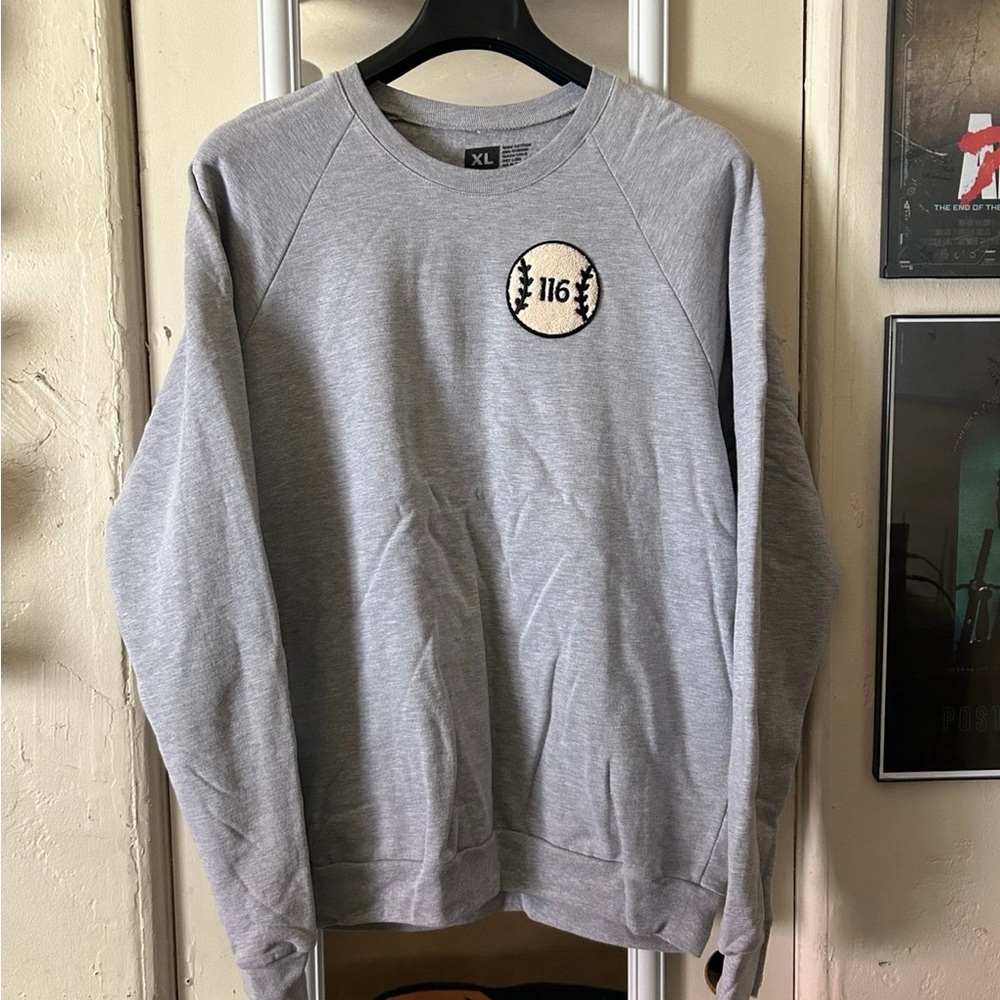 Lecrae - 116 Athletics Baseball Reach Records Crewneck Sweatshirt Men’s XL